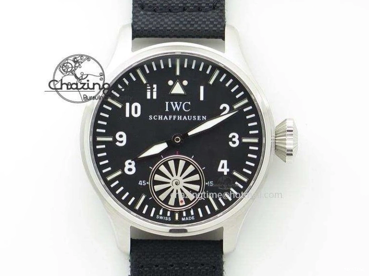 MIROTIME 0502 Mark XVIII IW327010 SS M+F 1:1 Best Edition Blue Dial on Brown Leather Strap A Resilient 7051